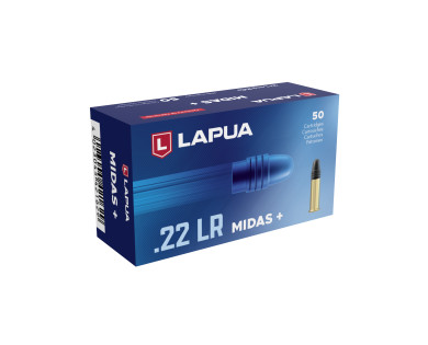 Cartouches LAPUA 22lr MIDAS+