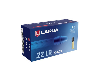 Cartouches LAPUA 22lr X-ACT