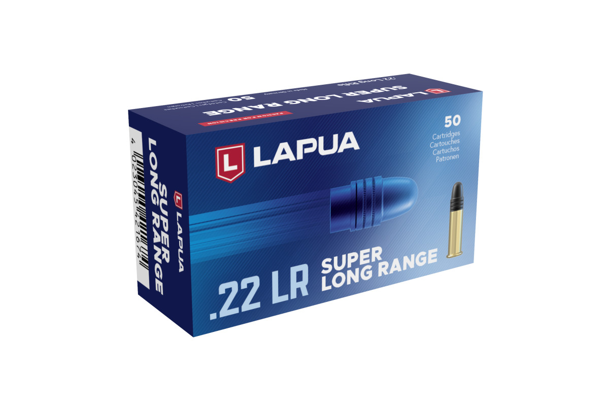 Cartouches LAPUA 22lr Super long Range Cartouches LAPUA 22lr Super long Range
