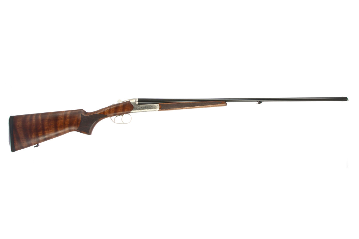 Fusil Massarelli Elégante juxtaposé calibre 410/76 double détente Fusil Massarelli Elégante juxtaposé calibre 410/76 double détente