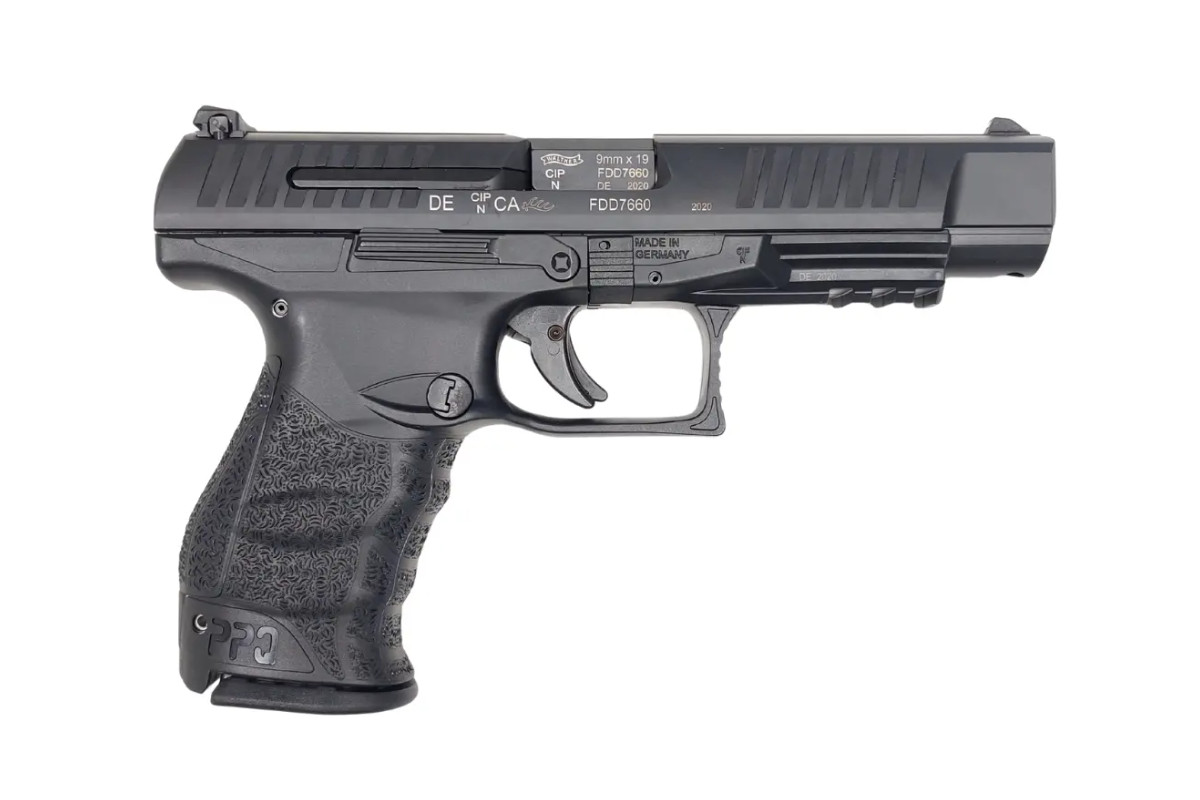 Pistolet Walther PPQ M2 Tactical Calibre 22Lr Canon 5 Pouces