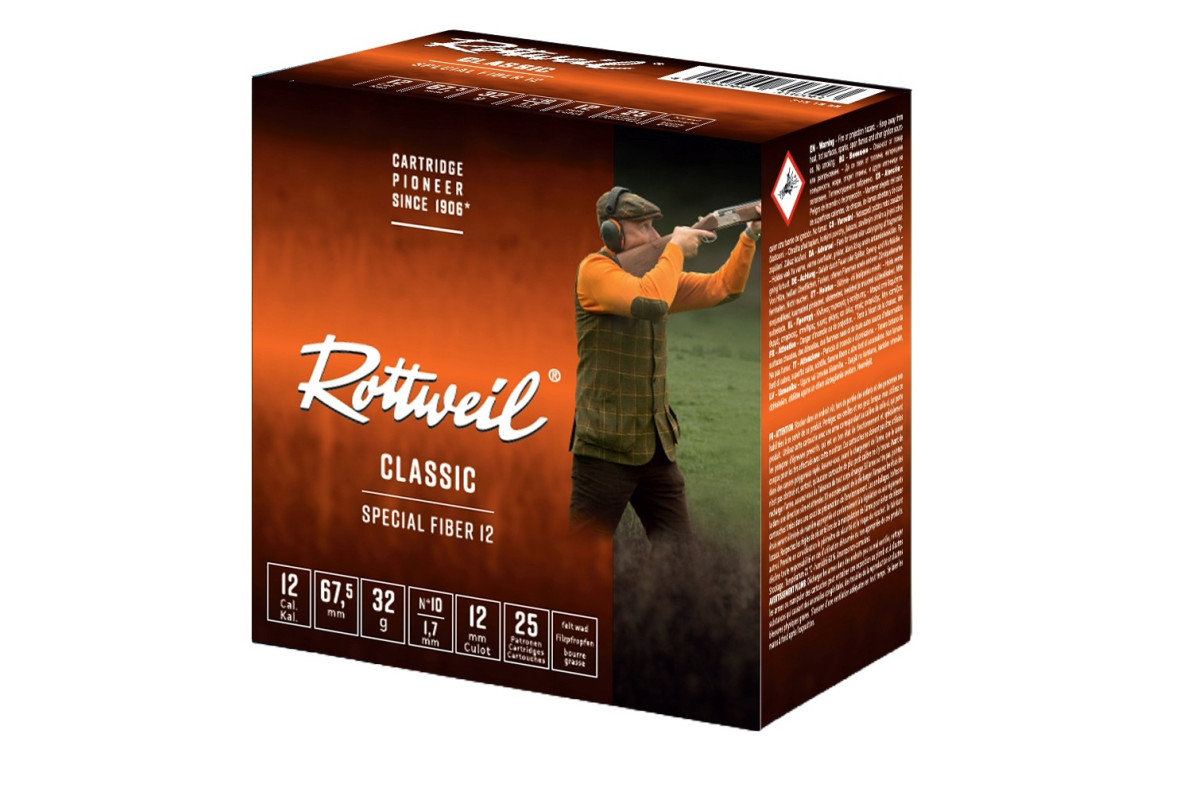 Cartouches de chasse Rottweil SPECIAL12F - Calibre 12 Cartouches de chasse Rottweil SPECIAL12F - Calibre 12