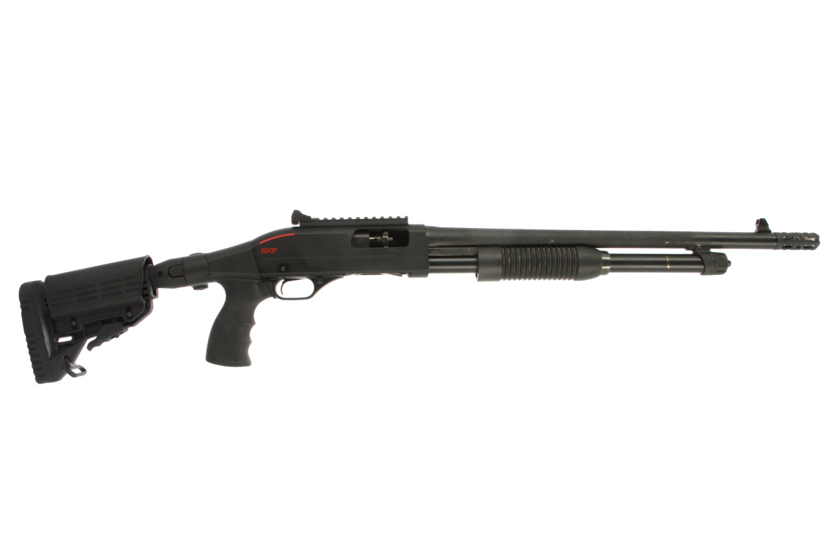 Fusil à pompe Winchester SXP Defender Tactical Adjustable calibre 12/76 ***OCCASION*** Fusil à pompe Winchester SXP Defender Tactical Adjustable calibre 12/76 ***OCCASION***
