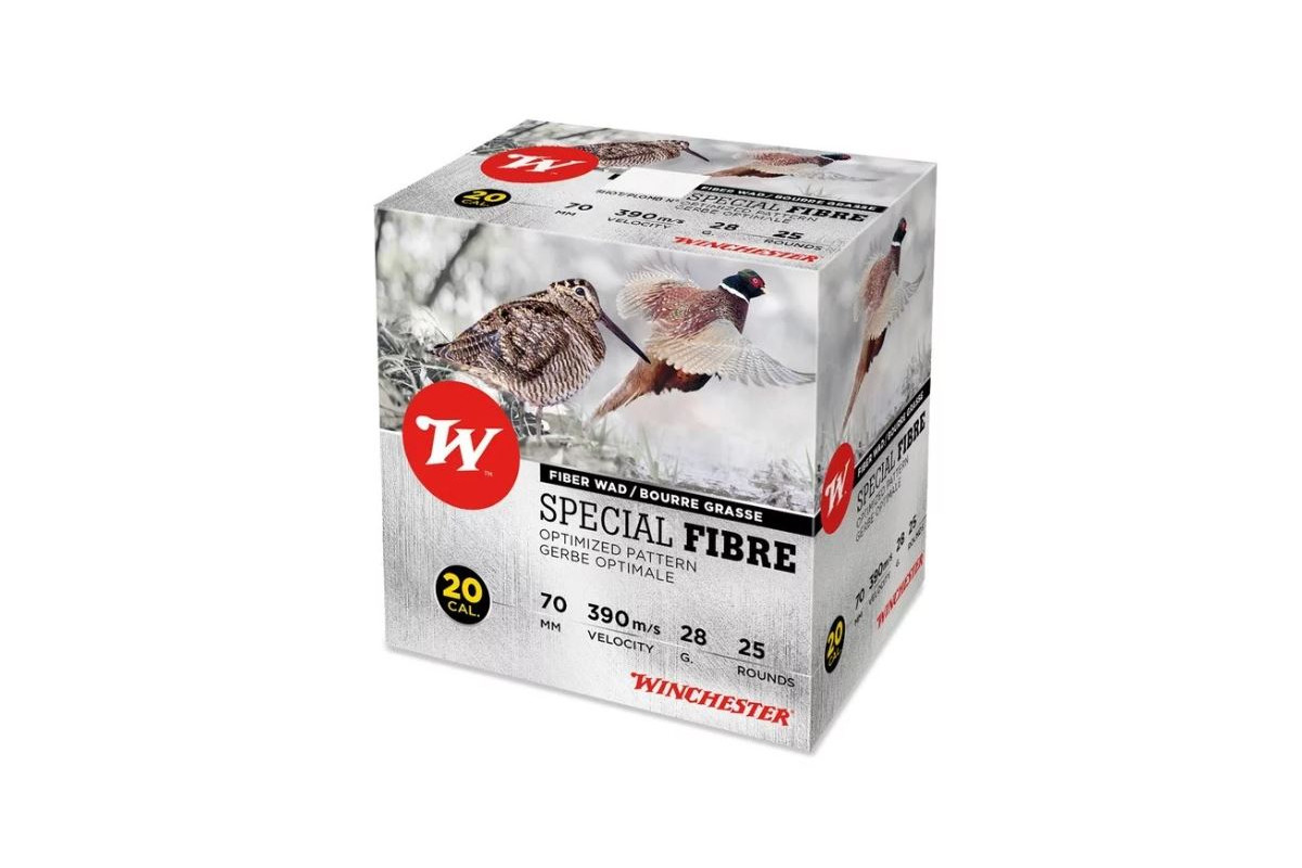 Cartouches de chasse WINCHESTER Special Fibre calibre 20/70 Cartouches de chasse WINCHESTER Special Fibre calibre 20/70