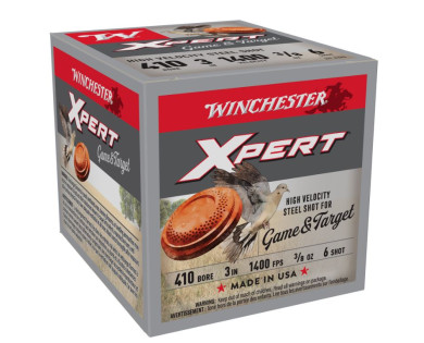 Cartouches WINCHESTER Xpert Steel calibre 410 Mag