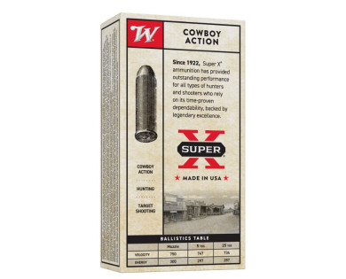 Munitions WINCHESTER Cowboy Action calibre 44 S&W Special 240 grains