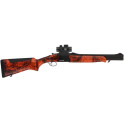 FUSIL Superposé MANUCHASSE Battue Slug ATAC 47CM SYNTHETIQUE ORANGE FLUO SLUG 12/76 + Point ROUGE