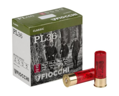 Cartouches Fiocchi Classic PL36 Calibre 12