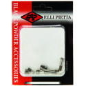 Set 8 Vis pour revolver poudre noire PIETTA 1858 Remington Inox