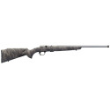 Carabine BROWNING T-BOLT SF Compo Target Varmint Stainless gris MOBL calibre 17 HMR canon 19''