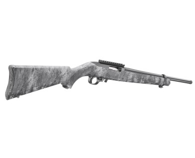 Carabine RUGER 10/22 camo kryptek typhon synthétique calibre 22LR canon 16,1''