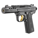 Pistolet RUGER Mark IV 22/45 Lite Noir anodisé calibre 22LR 4.4"