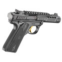 Pistolet RUGER Mark IV 22/45 Lite Noir anodisé calibre 22LR 4.4"