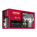 Munitions 22Lr NORMA BIATHLON SPORT-22 - boîte de 50