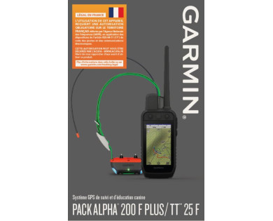 Pack GPS GARMIN Alpha 200F Plus avec collier TT25F