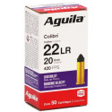 Munitions AGUILA 22 LR Colibri Subsonic 20grs