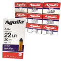 Munitions AGUILA 22 LR Colibri Subsonic 20grs