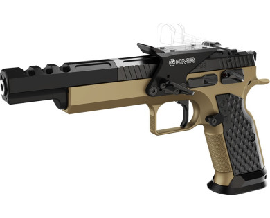 PISTOLET KMR S-02 OPEN 6,7″ OR GREY KAKI 22LR