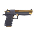 PISTOLET DESERT EAGLE ALU BLACK&GOLD CAL.50AE