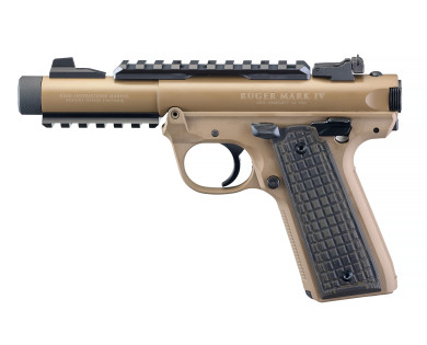 Pistolet Ruger MARK IV 22/45 TACTICAL CERAKOTE BROWN 22 LR