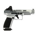 Pistolet CANIK SFX Rival-S chromé calibre 9x19 + Holosun 407K ***OCCASION***