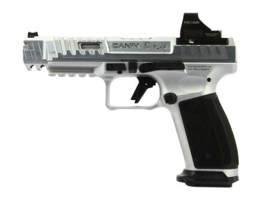 Pistolet CANIK SFX Rival-S chromé calibre 9x19 + Holosun 407K ***OCCASION***