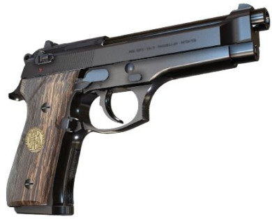 Pistolet BERETTA 92x Limited Edition 500ème anniversaire DLC Ducat calibre 9x19