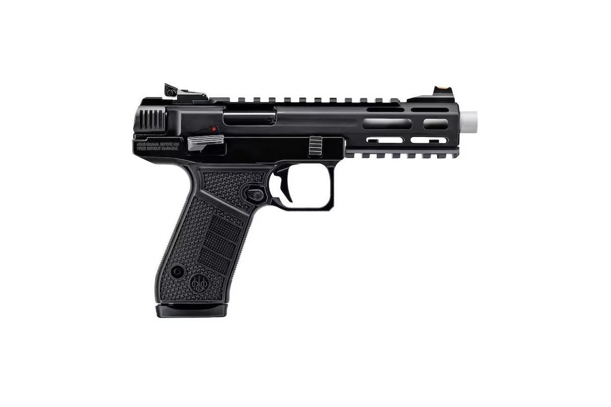 Pistolet semi-automatique BERETTA B22 Jaguar Tac Metal noir fileté calibre 22LR