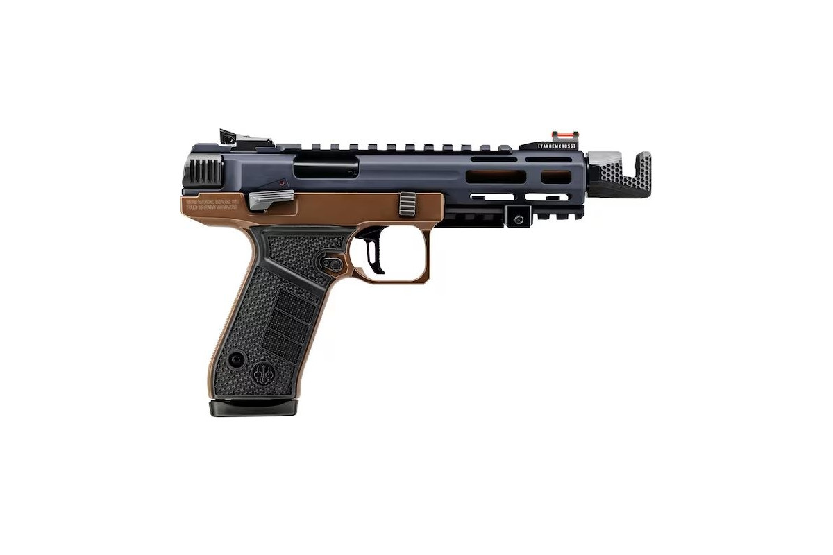 Pistolet semi-automatique BERETTA B22 Jaguar Metal Competition fileté calibre 22LR
