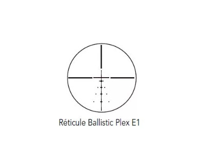 Lunette BURRIS FullField E1 3-9X40 PLEX E1