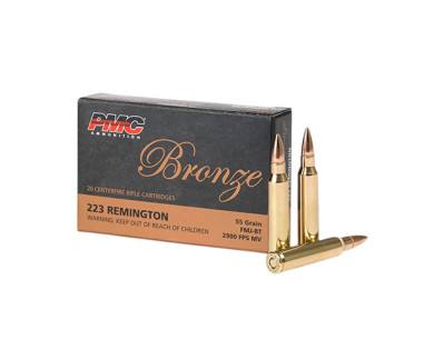PMC Calibre 223 REM 55gr boite de 20