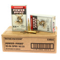 Carton de 200 Munitions Winchester 30-06 ou 300Win Mag Power-Point - 180 Grains
