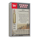 Carton de 200 Munitions Winchester 30-06 ou 300Win Mag Power-Point - 180 Grains