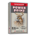 Carton de 200 Munitions Winchester 30-06 ou 300Win Mag Power-Point - 180 Grains