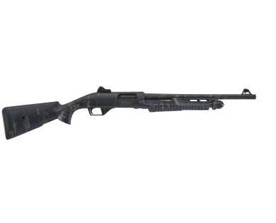 Fusil à pompe BENELLI Nova 3 Tactical Multicam calibre 12/76 canon 47cm