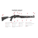 Fusil à pompe BENELLI Super Nova 3 crosse télescopique calibre 12/89