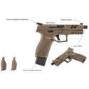Pistolet STOEGER STR9 Combat SX bronze calibre 9x19 Optic Ready fileté 1/2x28 UNEF