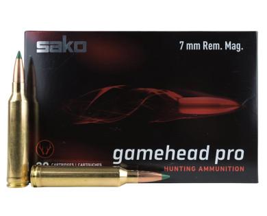 Munitions SAKO Gamehead Pro calibre 7mm Rem Mag 10.7g 165grains