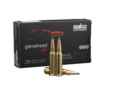 Munitions SAKO Gamehead Pro calibre 308 Win 10.7g 165grains