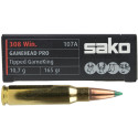 Munitions SAKO Gamehead Pro calibre 308 Win 10.7g 165grains