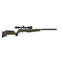 Carabine à air STOEGER RX20 TAC Suppressor verte calibre 4,5mm 19,9j combo 3-9X40