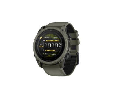 Montre GPS GARMIN Tactix 8 Amoled Cerakote 51 Sapphire bracelet vert
