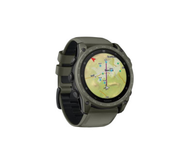 Montre GPS GARMIN Tactix 8 Amoled Cerakote 51 Sapphire bracelet vert