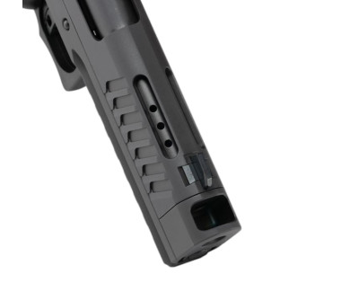Pistolet BUL SAS II Tac Comp 5'' black calibre 9x19 (point rouge non inclus)
