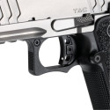 Pistolet BUL SAS II Tac Comp 5'' silver calibre 9x19 (point rouge non inclus)