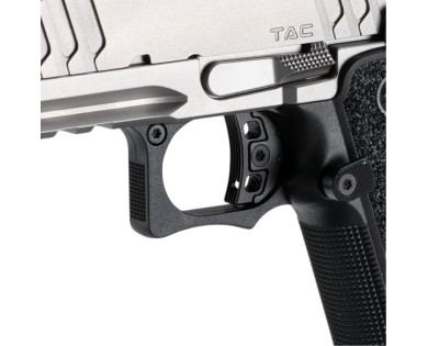 Pistolet BUL SAS II Tac Comp 5'' silver calibre 9x19 (point rouge non inclus)