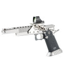 Pistolet BUL SASII Bullesteros 2023 silver calibre 9x19 canon 5,7 '' (point rouge non inclus)