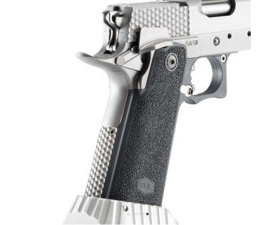 Pistolet BUL SASII Bullesteros 2023 silver calibre 9x19 canon 5,7 '' (point rouge non inclus)
