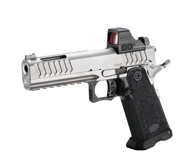 Pistolet BUL SAS II TAC 5 Pouces G2 Silver Calibre 9x19 (point rouge non inclus)