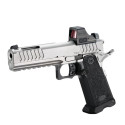 Pistolet BUL SAS II TAC PRO 5 Pouces G2 Inox Calibre 9x19 (point rouge non inclus)